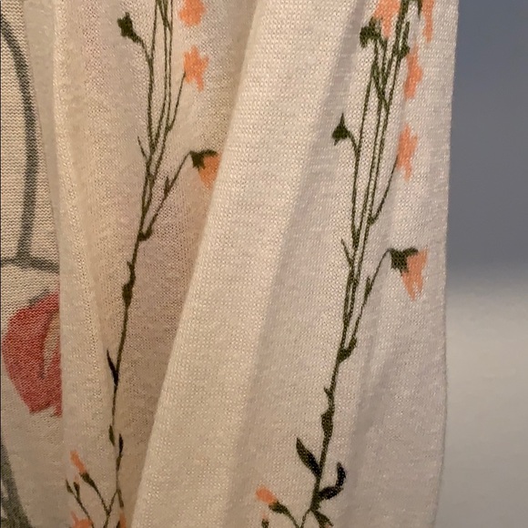 Cardigan Sweater Floral Design ๐ - Picture 4 of 6